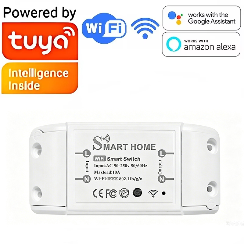 Smart Relay Tuya - مفتاح إضاءة ذكي يعمل مع تويا