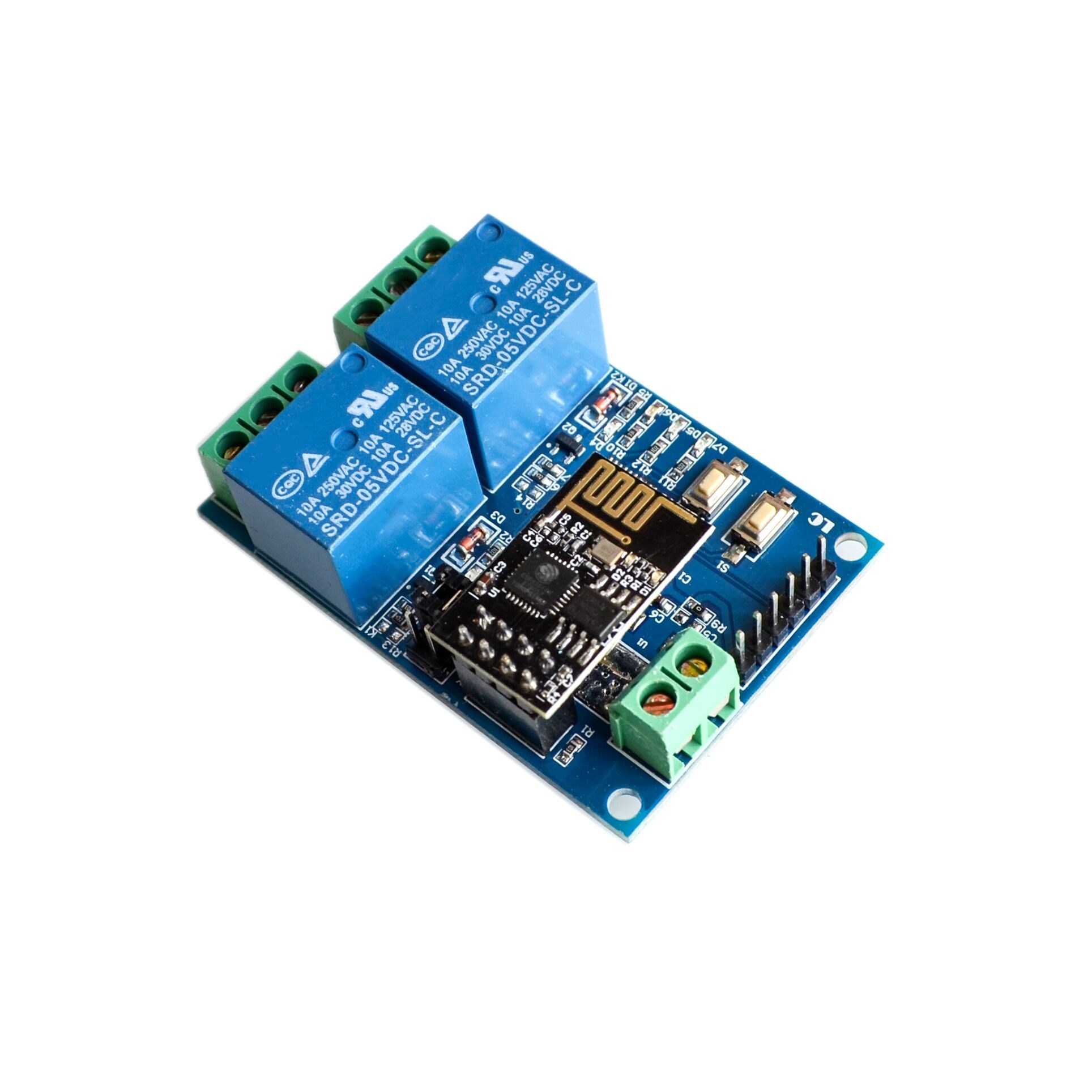 5 فولت ESP8266 ESP-01 2 قناة W - مراجعة Smart Home Module Iot وسعره