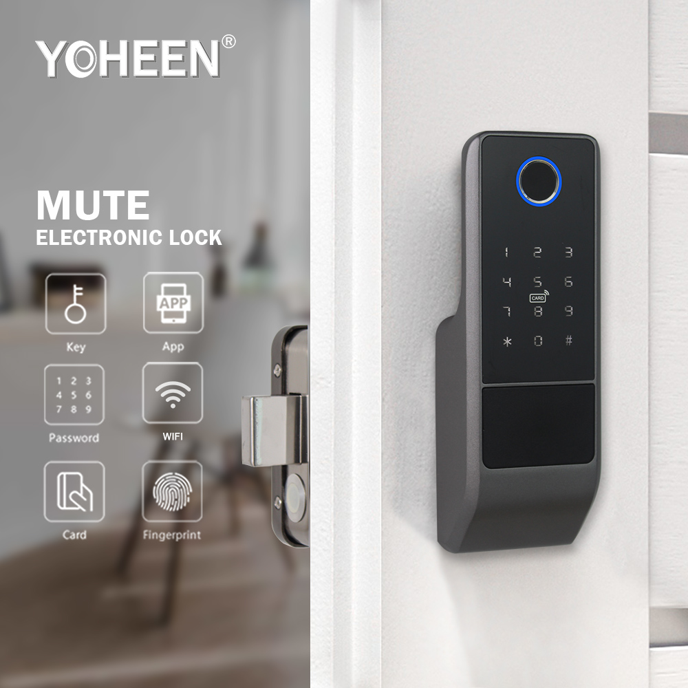 قفل باب ذكي إلكتروني مقاوم للم - مراجعة Tuya Smart وسعره