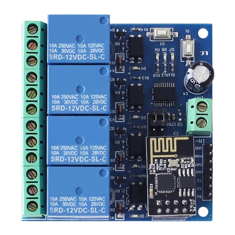 وحدة ريلاي واي فاي ESP8266 ESP - مراجعة Smart Home Module Iot وسعره