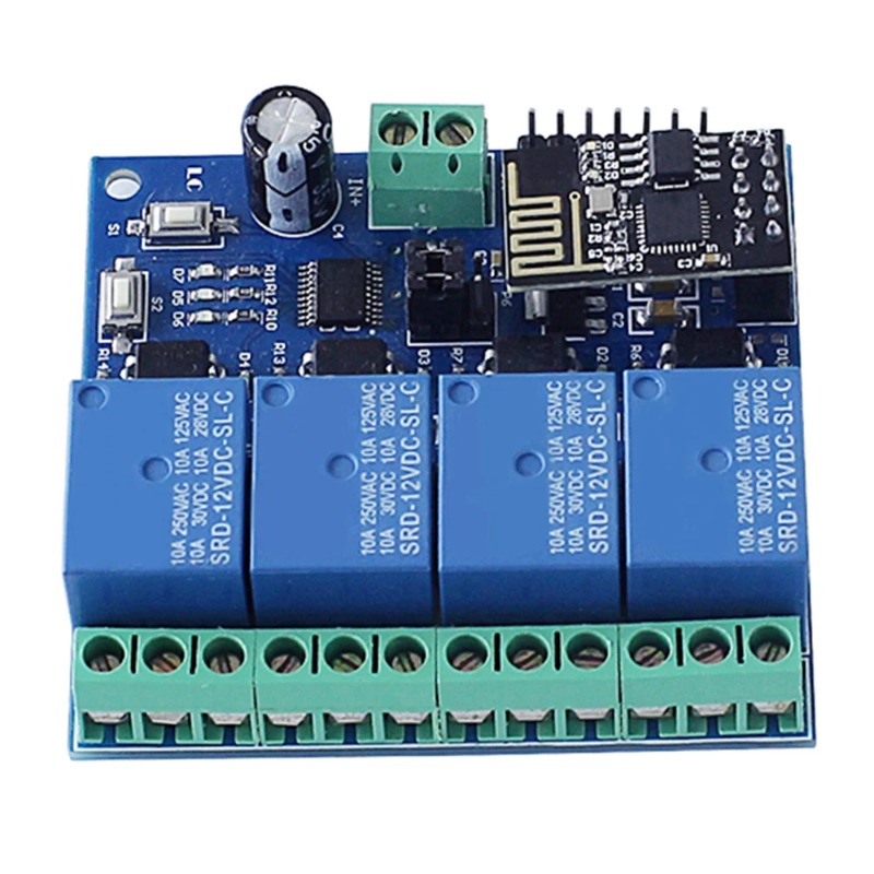 وحدة ريلاي واي فاي ESP8266 ESP - مراجعة Smart Home Module Iot وسعره