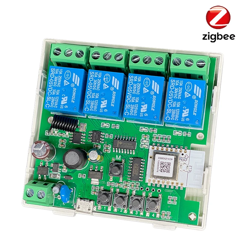 مفتاح التويا الذكي Zigbee Inch - مراجعة Tuya 4 Channel وسعره