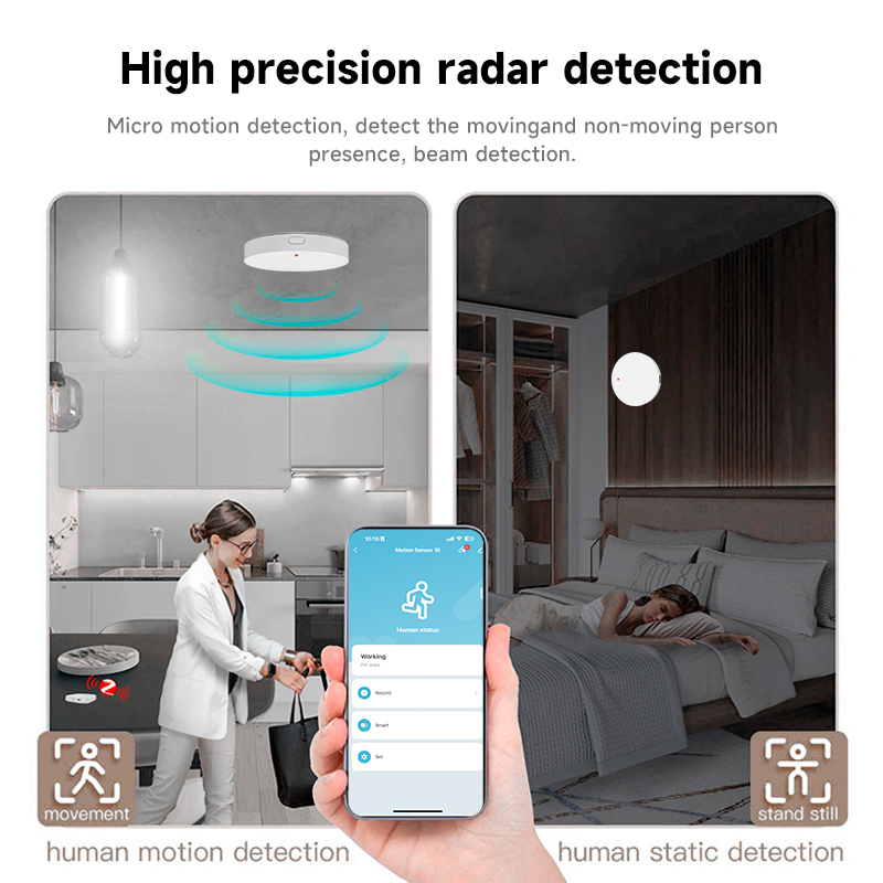 جهاز استشعار وجود الإنسان بتقن - مراجعة Home Assistant Tuya وسعره